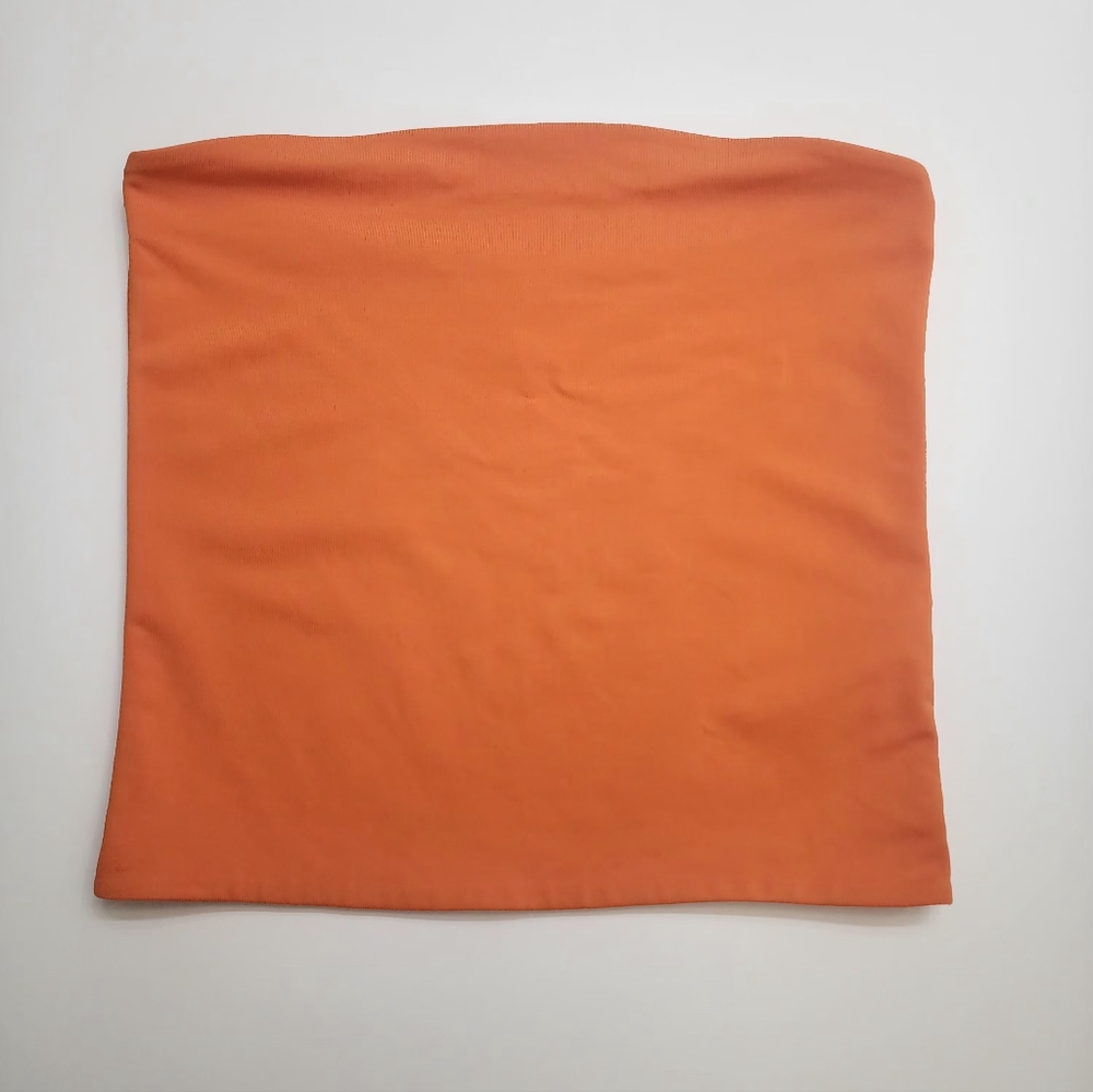 Babaton Contour Soft Tube Top Size Medium In Orange